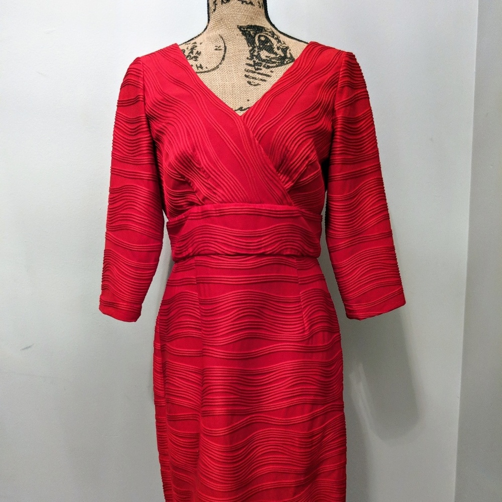 Gorgeous J Howard V-Neck Red Dress